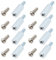 eMagTech 8Pcs M4x15+8 Hexagonal Studs Spanner M4x10 Screws for VESA Monitor Stand Installation Compatible with Samsung