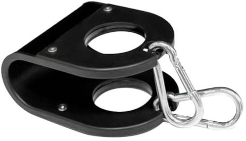 U Clips Home Gym,Pinces en Métal Renforcé pour Barres De Musculation - Matériel d'Entraînement à Domicile, Accessoires pour Sangles de Suspension Rowing et Haltères