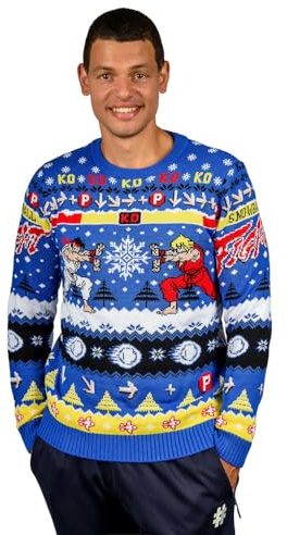 AAA Merchandise Street Fighter: Weihnachtspullover