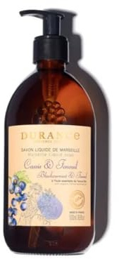 Durance - Les Essentielles - Flüssigseife von Marseille, 500 ml, Ribes Schwarz und Feines
