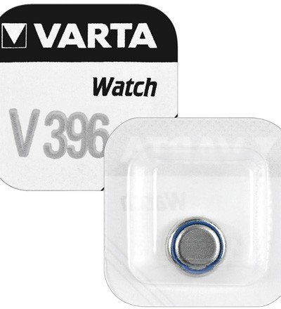 10x Varta Button Cell Silver Oxid-Watch Batteries, 1 Pcs Blister - Varta (V396/Sr59) Sr 726 W / Sr 59 W / V 396 Varta 1B