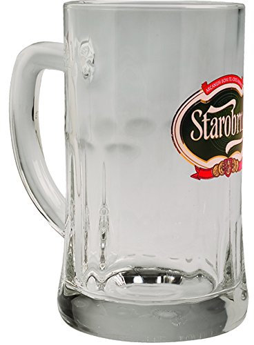 STAROBRNO BIER KRÜGERL SET mit 6 Gläser NEU 0.5 LITER Glas