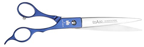 EHASO langlebige Japan-Stahl-Schere 21 cm gerade, Rostfrei mit Aluminium-Griff