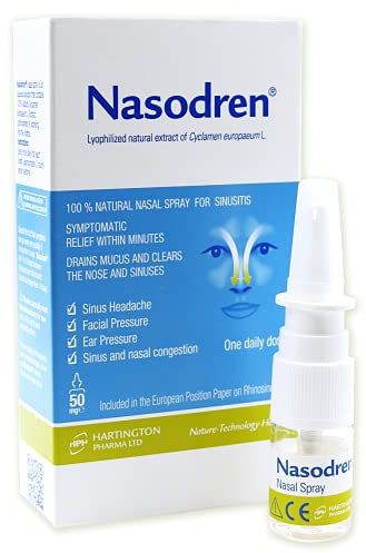 Nasodren®: Nasal Spray for Sinus Infection Symptoms Relief