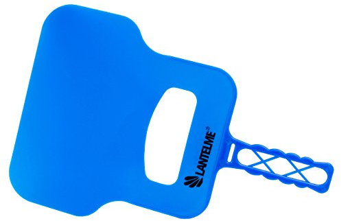 Lantelme Grillfächer in Blau effiziente Anzündhilfe ohne Chemie | Mit Anmachwedel Wedel Holzkohle und Briketts im Handumdrehen zum Glühen bringen | Grillwedel für Grill Smoker und Kamin