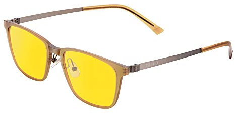 PRiSMA FRANKFURT EASY90 Gamingbrille, Blaulichtfilter-Brille FF702, Brille mit Blaufilter, Bildschirmbrille Blaulicht