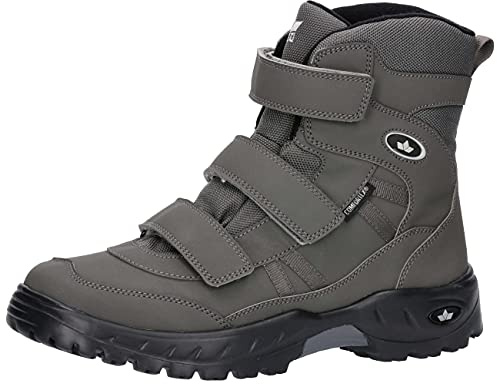 Lico Bottes de neige Wildlife V pour homme, parfaites pour l'hiver et les jours froids, imperméables, antidérapantes, chaudes, gris, 47 EU