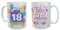 Tazas regalo 18 años - 18 cumpleaños fiesta - 18 años regalos hombre - regalos para 18 cumpleaños - articulos para fiesta de 18 cumpleaños (SOLO TAZA)