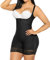 YIANNA Body Sculptant Femme Gainant Invisible Gaine Ventre Plat Shapewear Amincissante Combinaison Fajas Colombianas Corset Minceur Noir, M 7212