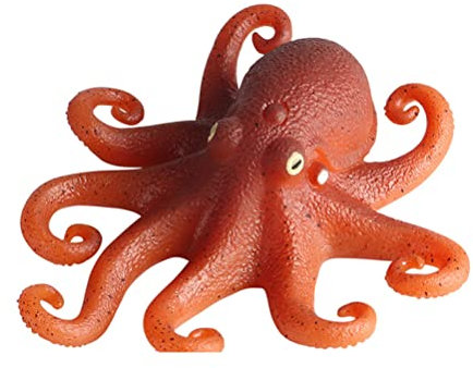WINBST Realistische Krake Figuren Modelle, Simulierte Sea Life Tiere Krake TPR Gummi Ozean Tiere für Meer Animal Kollektion Kinder Streich Requisiten