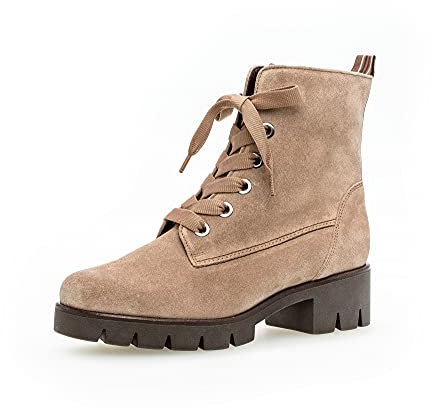Gabor Damen Schnürstiefeletten, Frauen Boots,Wechselfußbett,Best Fitting,Bootee,Booties,halbstiefel,Kurzstiefel,Desert,38 EU / 5 UK
