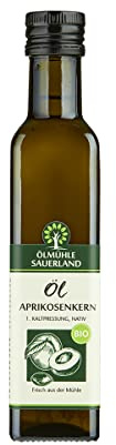 Aprikosenkernöl BIO kaltgepresst nativ (250 ml)