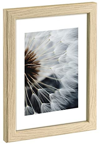 Kunststoffrahmen Breeze, Eiche, 13 x 18 cm