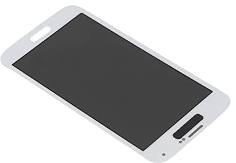 Ersatz-Bildschirm für Galaxy S5, LCD-Display, Touchscreen-Digitizer, Rahmenbaugruppe, Touchscreen-Komplett-Reparatur-Set(Weiß)