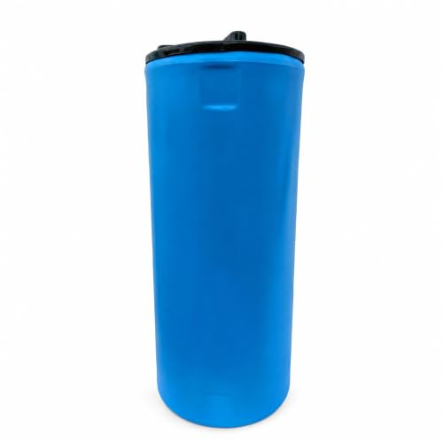 Varile Trinkwassertank 105 L, Vertikal, BPA-frei, Made in EU | Lebensmittelechter Wasserbehälter aus Polyethylen – mit großer Inspektionsluke und 2 Abflachungen für einfachen Anschluss