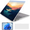 Batianda Schutzhülle für Microsoft Surface Laptop 5 4/3 mit Alcantara Palm Rest Modell 1950/1867, transparente Schutzhülle aus Kunststoff, Tastaturabdeckung und Displayschutzfolie, Dawn
