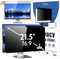 2 PCS 21.5 Inch Computer Privacy Screen Filter for Computer Monitor 16:9 Aspect Ratio, Removable Anti Blue Light Glare Screen Protector Film, 21.5 in Privacy Screen Protective Anti Spy Monitor Shield