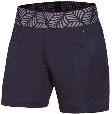 Ocun Damen Pantera Organic Shorts, Anthracite Dark Navy, M