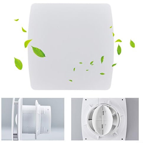 SPORTARC Leiser Deckenabluftventilator, Badezimmer-Abluftventilator, Wandventilator 6 Zoll für Badezimmer, Hotel, Büro, Küche, 39 dB geräuscharm