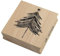 Artoz Stempel – Holzstempel – „Tannenbaum modern“ – 60 x 60 mm – Motivstempel zum Kartenbasteln für Weihnachten, Einladungen, Grüße