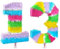 Playflip Pinata Zahl 13 bunt Pastell 13. Geburtstag