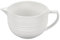 Le Creuset Stoneware Signature Batter Bowl, 3.25qt., White