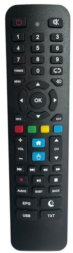 Nuevo Reemplazado Mando a Distancia para TV K24DLX11HS K43DLJ10US K50DLX11US K32DLX11HS K45DlJ12US K58DLJ10US K32DLG12HS K43DLX11US, configurable para múltiples Modelos - Configuración Simple