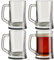 Queensway Home & Dining 380/500ml Pub Style Beer Mugs Glasses Tankards Barware with Handle