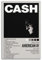 suumyo Johnny Cash Poster, Modernes Wandbild, Leinwandposter für Schlafzimmer, Wohnzimmer, Küche, Bad, Büro, 45L x 30W cm, Black and White, Ungerahmt, Matte