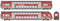 Roco 6220066 H0 2er-Set Doppelstockwagen der DB AG