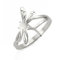 kkjoy Libellen Ring Edelstahl Fliegende Elfen Ringe Liebenswerte Insekten Stapelbar Ewigkeit Ringe Versprechen Ring Schmuck für Frauen Charmante Damen