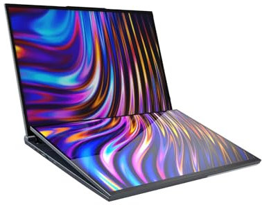 CYMINILMDPC Doble Pantalla 16« +16» Pulgadas IPS 1920x1200 i7-1260P (12C/16T, L3 Cache 18M, hasta 4.70GHz) Ordenador Portátil PC Gamer Bluetooth4.2