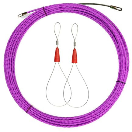 30M Wire Fishing Tools Cable Pulling Wire Rod Fish Tape Wire Pulling Rod