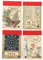 EXCEART Scrapbook-Aufkleber-Set 4 Bücher Mit Vintage-materialaufklebern Für Journaling-Planer-bastelprojekte