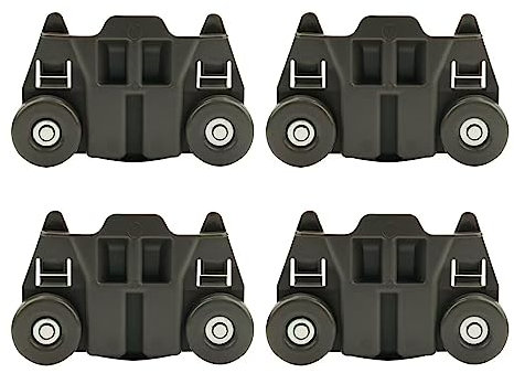 W10195417 Upgraded- Dishwasher Lower Dish Rack Wheel for Kitchen-Aid Dishwasher Rack Roller