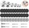 45Pcs Cutting Wheels for Dremel, 22-50mm HSS Drill Cutting Disc Set for Rotary Tool Accessories, Diamond Resin Cutting Wheels High Speed Steel Saw Blades with 1/8(3mm) Shank for Wood Glass Plastic