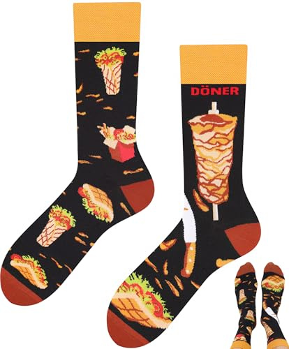 TODO Colours Lustige Socken mit Motiv - Mehrfarbige, Bunte, Verrückte für die Lebensfreude