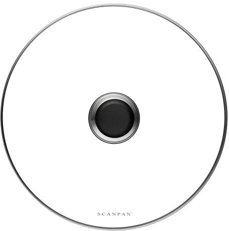 Scanpan Classic 28 cm Glasdeckel | Hitzebeständiger Griff | Ofenfest | Universell einsetzbar