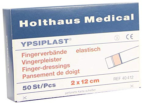 FINGERVERBAND YPSIPLAST elastisch 2x12 cm haut 50 St