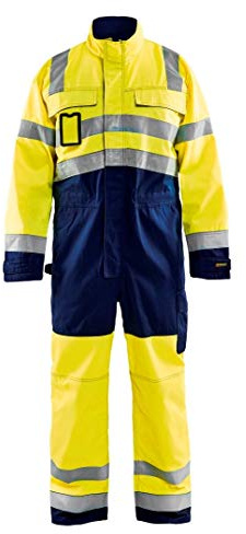 Blaklader 63731804 INSGESAMT HOHE VISIBILITÄT, Gelb/Marine, grootte C56