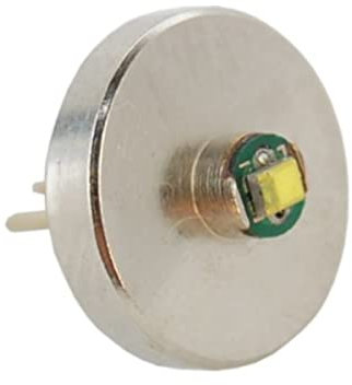 HQRP High Power 3W 60 Lumens Upgrade Bi-Pin LED Bulb for 1 AAA Maglite Solitaire V0.0 Flashlight