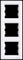 asfora – Cadre, lot de 3 cadre vertical, Schneider Electric, de Colour Blanc, New