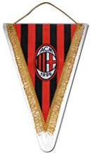 Giemme articoli promozionali - Gagliardetto 17X14 Cm Milan Prodotto Ufficiale 2Mod Idea Regalo Calcio