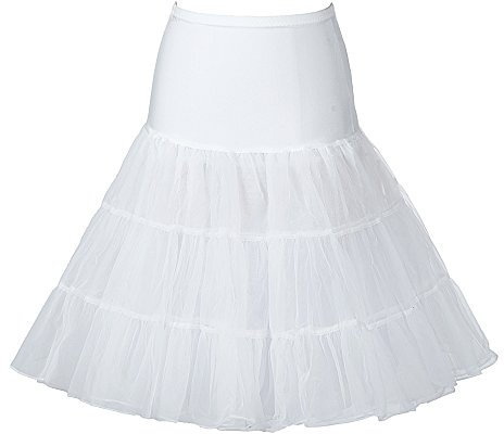 Boolavard® TM 50er Jahre 26 Petticoat Reifrock Unter Rock Unterrock Unterrock Reifrock Röcke Vintage Swing APPLELOVE