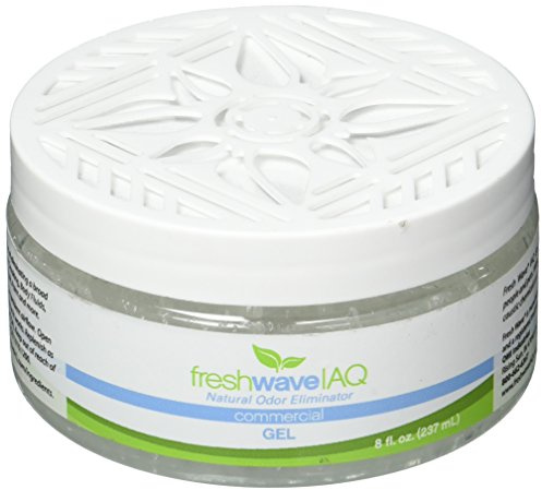 Fresh Wave IAQ Commercial Odor Eliminating Gel, 8 Fl. Oz. | Odor Absorbers for Home | Safer Odor Relief | Natural Plant-Based Odor Eliminator | Replace Every 15-60 Days