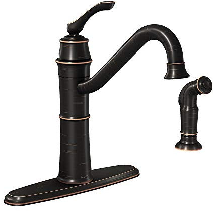 Moen 87999BRB Grifo para Cocina, Bronce mediterráneo, 6.00 x 6.00 x 4.00 inches