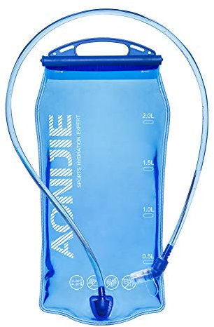 LOVARTS BEAUTY Trinkblase Wasserblase BPA Frei Wasserbehälter für Rinkrucksack geeignet Fahrradfahren Trinkbeutel (2L)