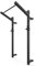 ATLETICA R8 Wall Rack | Wandmontage | Nur 27,5 cm Tiefe | Für enge Home Gyms & Garagen geeignet | Höhenverstellbar 228-241 cm | 75x75x3 mm Stahlprofil