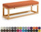 Lsjoaw Bankauflage Bankkissen Sitzauflage Sitzkissen Bank 160X40X3CM Stuhlkissen Bankpolster Schaukel mit abnehmbarem Bezug für Fensterbank Outdoor Gartenmöbel Terrasse Drinnen Sitz,Orange