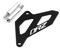 Modeer Kompatibel mit S.uzuki DRZ 400E / 400S 2000-2022 DRZ400SM 2005-2022 Motorrad CNC Vorder Kettenschutz drz 400e 400s 400sm Zubehör (Schwarz)